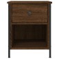 vidaXL Nachttisch Braun Eichen-Optik 40x42x50 cm Holzwerkstoff vidaXL Nachttisch Braun Eichen-Optik 40x42x50 cm Holzwerkstoff