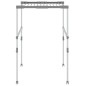 vidaXL Wäschetrockner 83x(50-55)x(40-85) cm Aluminium vidaXL Wäschetrockner 83x(50-55)x(40-85) cm Aluminium