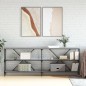 vidaXL Konsolentisch Grau Sonoma 200x30x75 cm Holzwerkstoff und Eisen vidaXL Konsolentisch Grau Sonoma 200x30x75 cm Holzwerkstoff und Eisen