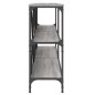 vidaXL Konsolentisch Grau Sonoma 200x30x75 cm Holzwerkstoff und Eisen vidaXL Konsolentisch Grau Sonoma 200x30x75 cm Holzwerkstoff und Eisen