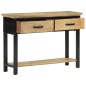 vidaXL Konsolentisch 110x30x75 cm Raues Massivholz Mango vidaXL Konsolentisch 110x30x75 cm Raues Massivholz Mango