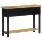 vidaXL Konsolentisch 110x30x75 cm Raues Massivholz Mango vidaXL Konsolentisch 110x30x75 cm Raues Massivholz Mango