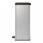 Curver Tretmülleimer Deco 65 L Silbern Curver Tretmülleimer Deco 65 L Silbern