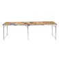 HI Beer-Pong-Klapptisch 240x60x55 cm MDF und Aluminium HI Beer-Pong-Klapptisch 240x60x55 cm MDF und Aluminium