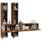 vidaXL TV-Wandschrank Räuchereiche Holzwerkstoff vidaXL TV-Wandschrank Räuchereiche Holzwerkstoff