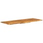 vidaXL Badezimmer-Waschtischplatte Massivholz Akazie 140x52x2,5 cm vidaXL Badezimmer-Waschtischplatte Massivholz Akazie 140x52x2,5 cm