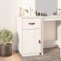 vidaXL Schreibtisch-Schrank Weiß 40x50x75 cm Massivholz Kiefer vidaXL Schreibtisch-Schrank Weiß 40x50x75 cm Massivholz Kiefer