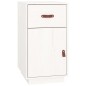 vidaXL Schreibtisch-Schrank Weiß 40x50x75 cm Massivholz Kiefer vidaXL Schreibtisch-Schrank Weiß 40x50x75 cm Massivholz Kiefer