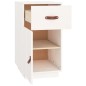 vidaXL Schreibtisch-Schrank Weiß 40x50x75 cm Massivholz Kiefer vidaXL Schreibtisch-Schrank Weiß 40x50x75 cm Massivholz Kiefer