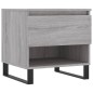 vidaXL Couchtische 2 Stk. Grau Sonoma 50x46x50 cm Holzwerkstoff vidaXL Couchtische 2 Stk. Grau Sonoma 50x46x50 cm Holzwerkstoff
