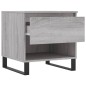 vidaXL Couchtische 2 Stk. Grau Sonoma 50x46x50 cm Holzwerkstoff vidaXL Couchtische 2 Stk. Grau Sonoma 50x46x50 cm Holzwerkstoff