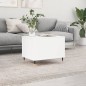 vidaXL Couchtisch Weiß 60x44,5x45 cm Holzwerkstoff vidaXL Couchtisch Weiß 60x44,5x45 cm Holzwerkstoff