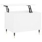 vidaXL Couchtisch Weiß 60x44,5x45 cm Holzwerkstoff vidaXL Couchtisch Weiß 60x44,5x45 cm Holzwerkstoff