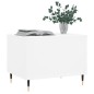 vidaXL Couchtisch Weiß 60x44,5x45 cm Holzwerkstoff vidaXL Couchtisch Weiß 60x44,5x45 cm Holzwerkstoff