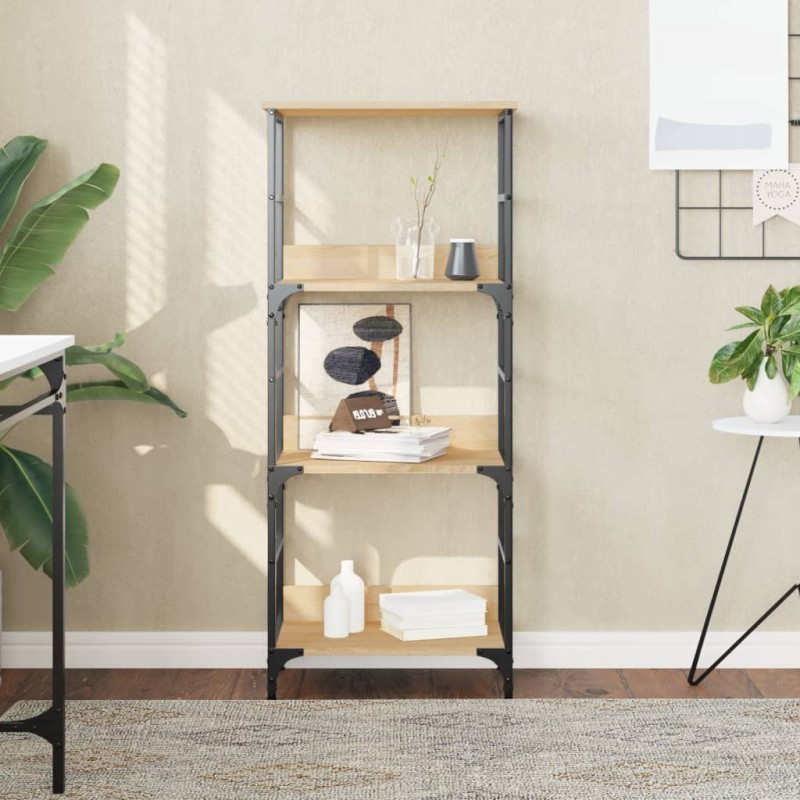 vidaXL Bücherregal Sonoma-Eiche 50x33x117,5 cm Holzwerkstoff vidaXL Bücherregal Sonoma-Eiche 50x33x117,5 cm Holzwerkstoff