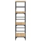 vidaXL Bücherregal Sonoma-Eiche 50x33x117,5 cm Holzwerkstoff vidaXL Bücherregal Sonoma-Eiche 50x33x117,5 cm Holzwerkstoff