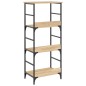 vidaXL Bücherregal Sonoma-Eiche 50x33x117,5 cm Holzwerkstoff vidaXL Bücherregal Sonoma-Eiche 50x33x117,5 cm Holzwerkstoff