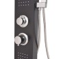 vidaXL Duschpaneel-System Aluminium Mattschwarz vidaXL Duschpaneel-System Aluminium Mattschwarz