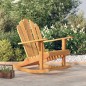 vidaXL Adirondack-Schaukelstuhl 79x100x103 cm Massivholz Teak vidaXL Adirondack-Schaukelstuhl 79x100x103 cm Massivholz Teak