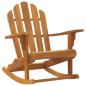 vidaXL Adirondack-Schaukelstuhl 79x100x103 cm Massivholz Teak vidaXL Adirondack-Schaukelstuhl 79x100x103 cm Massivholz Teak