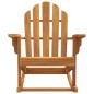 vidaXL Adirondack-Schaukelstuhl 79x100x103 cm Massivholz Teak vidaXL Adirondack-Schaukelstuhl 79x100x103 cm Massivholz Teak