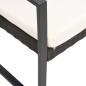 vidaXL 3-tlg. Garten-Essgruppe mit Kissen Braun PP-Rattan vidaXL 3-tlg. Garten-Essgruppe mit Kissen Braun PP-Rattan