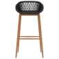 vidaXL Barhocker 2 Stk. Schwarz vidaXL Barhocker 2 Stk. Schwarz