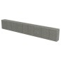 vidaXL Gabionenwand mit Abdeckung Verzinkter Stahl 900×50×100 cm vidaXL Gabionenwand mit Abdeckung Verzinkter Stahl 900×50×100 cm