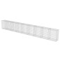 vidaXL Gabionenwand mit Abdeckung Verzinkter Stahl 900×50×100 cm vidaXL Gabionenwand mit Abdeckung Verzinkter Stahl 900×50×100 cm