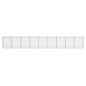vidaXL Gabionenwand mit Abdeckung Verzinkter Stahl 900×50×100 cm vidaXL Gabionenwand mit Abdeckung Verzinkter Stahl 900×50×100 cm
