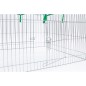 @Pet Haustiergehege Castle Outdoor 144x112x60 cm Metall @Pet Haustiergehege Castle Outdoor 144x112x60 cm Metall