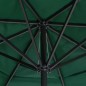 vidaXL Sonnenschirm mit Aluminium-Mast 600 cm Grün vidaXL Sonnenschirm mit Aluminium-Mast 600 cm Grün