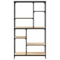 vidaXL Bücherregal Sonoma-Eiche 99x35,5x176 cm Holzwerkstoff und Stahl vidaXL Bücherregal Sonoma-Eiche 99x35,5x176 cm Holzwerkstoff und Stahl