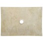 vidaXL Waschbecken 50x35x12 cm Marmor Cremefarben vidaXL Waschbecken 50x35x12 cm Marmor Cremefarben