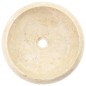 vidaXL Waschbecken 40x12 cm Marmor Creme vidaXL Waschbecken 40x12 cm Marmor Creme