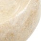 vidaXL Waschbecken 40x12 cm Marmor Creme vidaXL Waschbecken 40x12 cm Marmor Creme