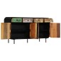 vidaXL Sideboard Massives Altholz 140×35×76 cm vidaXL Sideboard Massives Altholz 140×35×76 cm