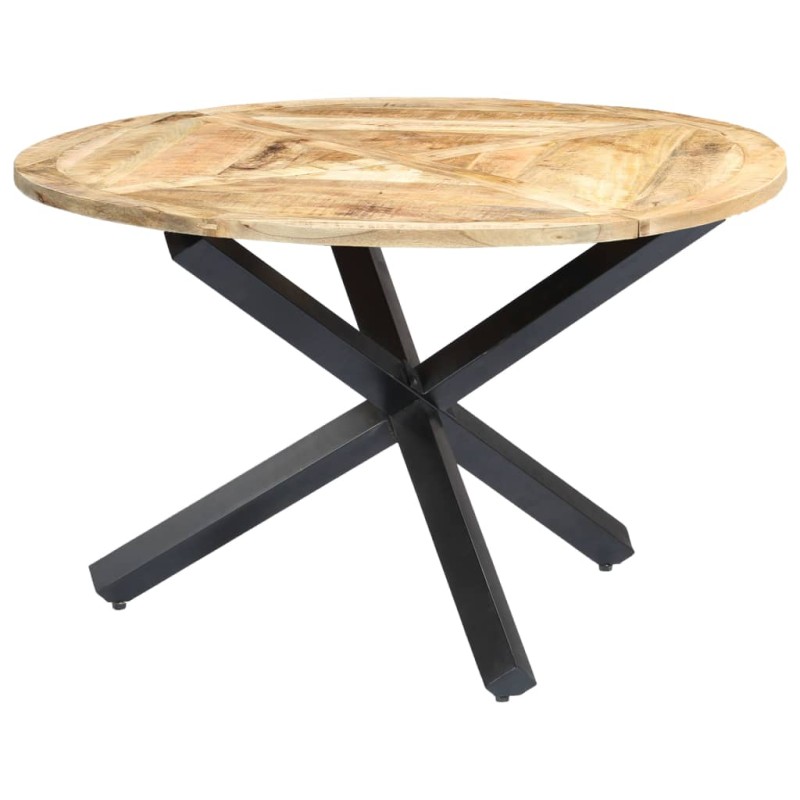 vidaXL Esstisch Rund 120×76 cm Mango Massivholz vidaXL Esstisch Rund 120×76 cm Mango Massivholz