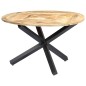 vidaXL Esstisch Rund 120×76 cm Mango Massivholz vidaXL Esstisch Rund 120×76 cm Mango Massivholz