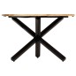 vidaXL Esstisch Rund 120×76 cm Mango Massivholz vidaXL Esstisch Rund 120×76 cm Mango Massivholz