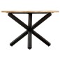 vidaXL Esstisch Rund 120×76 cm Mango Massivholz vidaXL Esstisch Rund 120×76 cm Mango Massivholz