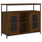 vidaXL Sideboard Braun Eichen-Optik 100x35x80 cm Holzwerkstoff vidaXL Sideboard Braun Eichen-Optik 100x35x80 cm Holzwerkstoff