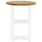 vidaXL Beistelltisch 40x50 cm Eiche Massivholz vidaXL Beistelltisch 40x50 cm Eiche Massivholz