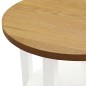 vidaXL Beistelltisch 40x50 cm Eiche Massivholz vidaXL Beistelltisch 40x50 cm Eiche Massivholz