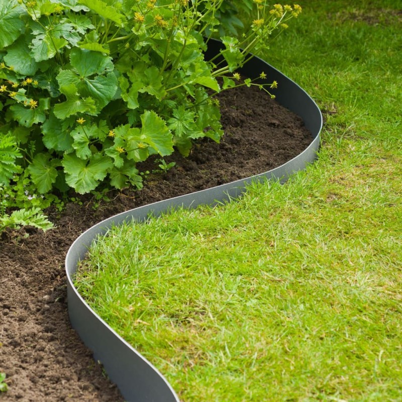 Nature Rasenkante 15cmx40m 3mm Grau Nature Rasenkante 15cmx40m 3mm Grau