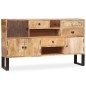 vidaXL Sideboard Mango Massivholz 140x30x80 cm vidaXL Sideboard Mango Massivholz 140x30x80 cm