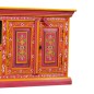 vidaXL TV-Schrank Mangoholz Massiv Rosa Handbemalt vidaXL TV-Schrank Mangoholz Massiv Rosa Handbemalt