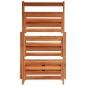 vidaXL Blumenständer 3 Stufen 50 x 63 x 80 cm Massivholz Akazie vidaXL Blumenständer 3 Stufen 50 x 63 x 80 cm Massivholz Akazie