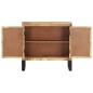 vidaXL Sideboard 80 x 30 x 76 cm Massivholz Mango vidaXL Sideboard 80 x 30 x 76 cm Massivholz Mango