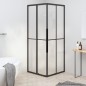 vidaXL Duschkabine Matt ESG 70x70x180 cm Schwarz vidaXL Duschkabine Matt ESG 70x70x180 cm Schwarz
